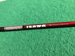 Rare Tour Issue Oban Isawa Red 65g 05 Flex Driver Shaft No Adapter Rrp£200 Mw678