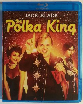 The Polka King Blu - Ray No Dvd Rare Netflix Film Jack Black