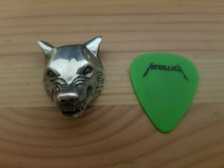 The Great Frog Small Wolf Pendant James Hetfield Metallica Rare