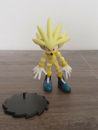Sonic The Hedgehog Jazwares Pack Silver 3 " Figure Rare Sega,  Stand