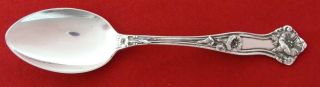 Morning Glory By Alvin Sterling Silver Teaspoon,  5 3/4 ",  No Mono