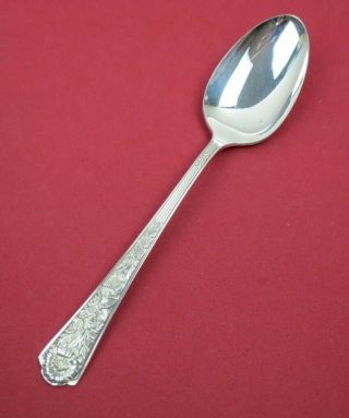 Century International Sterling Silver Royal Rose Dessert Oval Soup Spoon 7 1/4 "