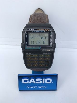 Rare Vintage Casio Dbc - 310 Digital Calculator 300 Data Bank Watch Nos Mod 1478