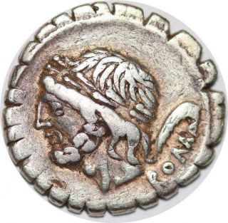 T9751 Rare Denarius Denier L Memmius Galeria 106 B.  C.  Roma Silver - Make Offer