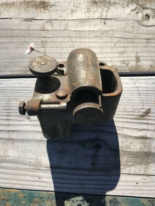 Rare Carburetor Field Sattley ? Antique Hit And Miss Gas Engine Part Ak 201