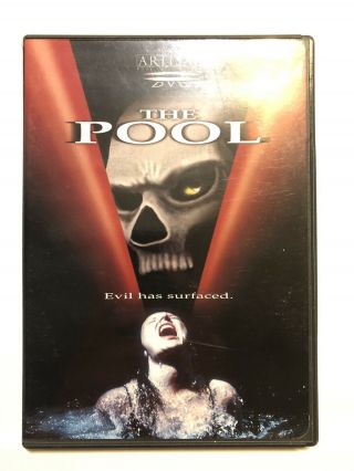 The Pool Dvd Out Of Print Rare Artistan Horror Cult James Mcavoy Oop W/ Insert