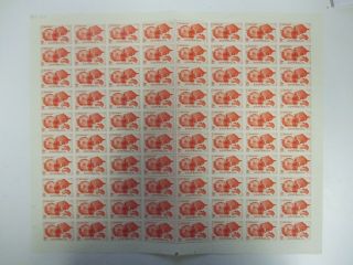 Pre Decimal Stamps: Full Sheet Mnh - Rare Seldom Seen (q42)