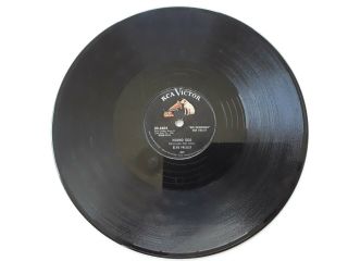 Ultra Rare 78rpm Record Rca Victor Elvis Presley Hound Dog/dont Be Curel