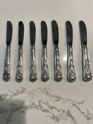 8 Vintage Reed & Barton Fairmont Hotel Butter Knives