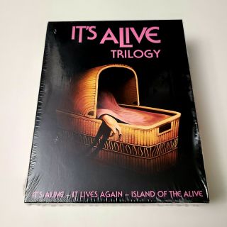 Its Alive Trilogy Scream Factory Blu Ray Box Set Rare