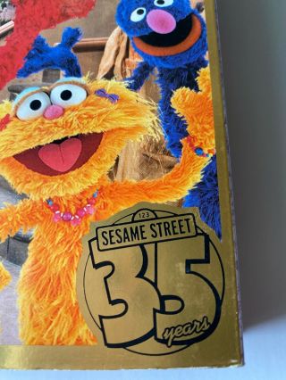 Sesame Street Elmo ' s World 35th Anniversary Special VHS TAPE 2004 Rare OOP 3