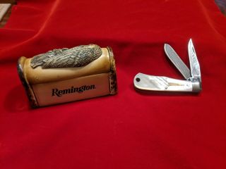 Remington Damascus Mother Of Pearl R1173 - D Extremely Rare In The Box