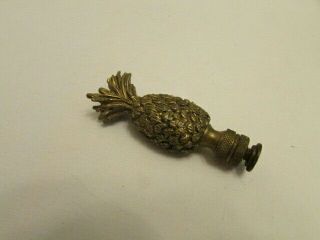 Vintage Lamp Shade Finial Antique Brass Pineapple Parts Repairs