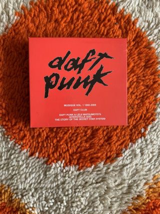 Daft Punk : Musique Vol.  1 1993 - 2005/daft Club/interstella 5555 2 Cd Dvd Rare