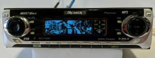 Rare Pioneer Premier Deh - P740mp Cd Player In Dash Receiver Dolphins - -