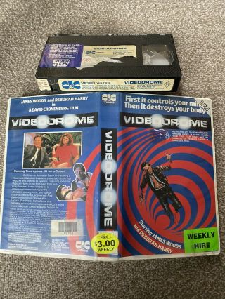 Videodrome Vhs/ Rare & ‘r - Rated’ Horror Cic/taft Video