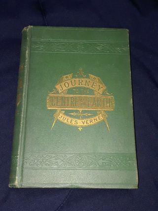 Rare Early Printing Of 1874 Journey To The Center Of The Earth $2000 Book