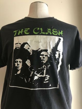 The Clash Rare Guns On The Roof Shirt Joe Strummer Vintage Punk London Calling