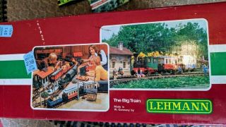 Vintage Lehmann Gross Bahn Lgb The Big Train Set Model Toy Rare Made In Germany