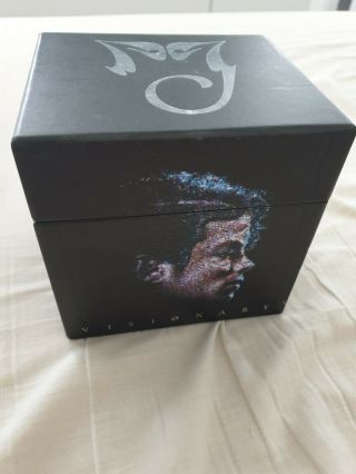 Michael Jackson Visionary Box With 1 Single Cd Rare Thriller