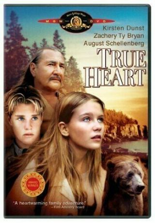 True Heart (dvd,  2005) Rare Oop Kirsten Dunst 1997 Family Adventure Film