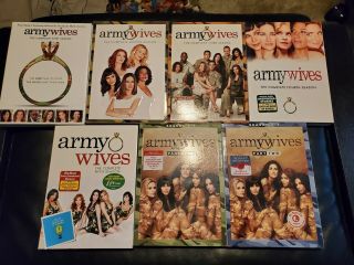 Army Wives: Dvd Set = Seasons 1 - 6 With Slipcovers Rare S6 Part1