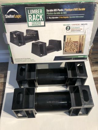 Shelterlogic Firewood Rack Bracket Kit