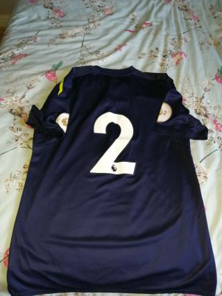 Rare Everton U - 23 Player Match Worn Shirt Vgc Size Large Men 