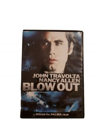 Blow Out (dvd,  2001) Rare,  Oop John Travolta,  Nancy Allen,  Brian De Palma