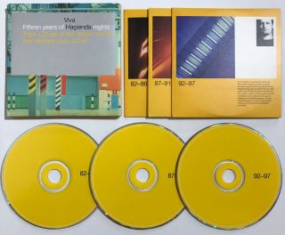 Viva Hacienda - Fifteen Years Of Rare 3 X Cd Set Manchester Order Mantronix