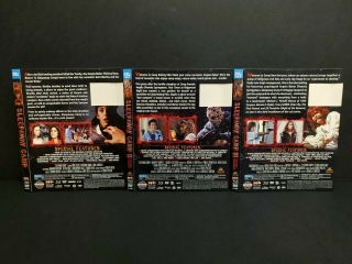 Sleepaway Camp Trilogy Blu - ray Slipcovers ONLY.  NO Discs or Cases.  Rare.  1 2 3 2
