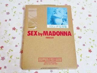 Rare Madonna Sex By Japan Version Photo Album Book,  Cd 1992