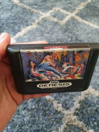 Streets Of Rage 2 (sega Genesis,  1992) " Rare " Cartridge Only " Not For Resale "