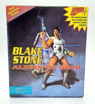 Blake Stone Aliens Of Gold Apogee Pc Cd - Rom Complete Fully Registered Version 95