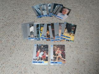 1991 John Wooden L A Athletic Club 21 Card Set - Ucla - Rare Michael Jordan Card