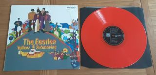 The Beatles - Yellow Submarine - Rare 12 " Mono Red Colour Vinyl Lp