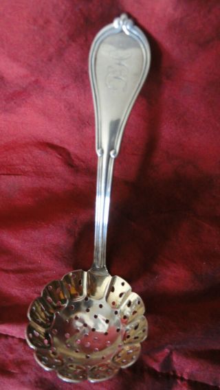 Antique Silver 925 Tea Strainer - Spoon 5 " Long 37,  1 G