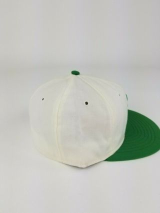 Vintage Rare Oakland Athletics A ' s Roman Fitted Baseball Hat Cap 7 3/8 2