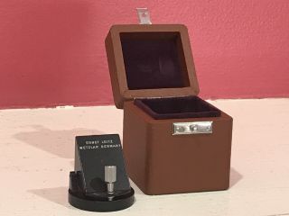 E.  Leitz Wetzlar Antique Microscope Lens Component Box