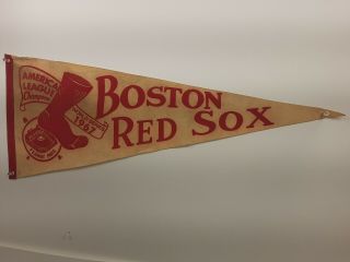 Rare 1967 World Series Boston Red Sox American League Champions Fenway Park Mlb