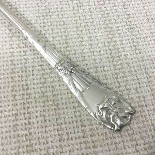Rare Christofle Peau de Lion Cutlery Silver Plate Table Spoon Charles Rossigneux 3