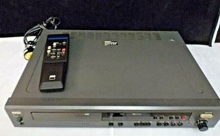 Nad Electronics 5300 Cd Compact Disc Player With Remote Rare July 1987 / Japan