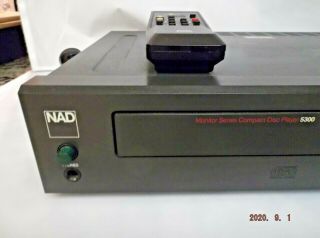 NAD Electronics 5300 CD Compact Disc Player with remote Rare July 1987 / Japan 3