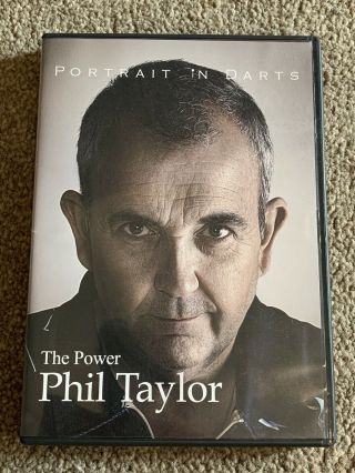 Phil The Power Taylor Portrait In Darts Dvd English Rare