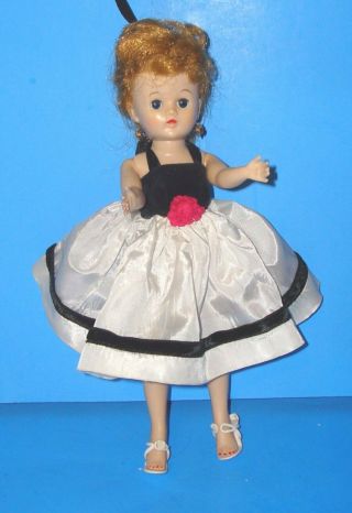 Vintage 1950s Vogue Jill 10 " Ponytail Fashion Doll W Dress 7403,  Shoes