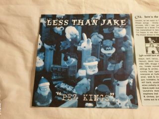 Less Than Jake - Pez Kings Rare 7 " Vinyl