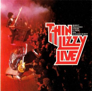 Thin Lizzy Bbc Radio One Live In Concert (live Recording 1983) Rare Cd 1992