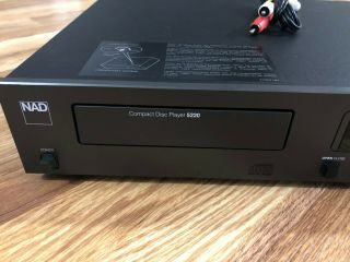 NAD Electronics 5220 CD Compact Disc Player - Vintage - Rare - Made in Japan 2