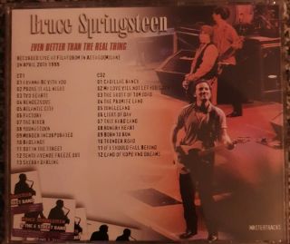 Rare Bruce Springsteen - Even Better Than The Real Thing Cd. 2