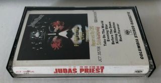 Judas Priest Hell Bent For Leather Rare Promo Cassette 